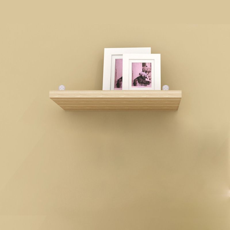 Modern Manufactured Wood Floating Bookcase 5.5" Wide Bookshelf