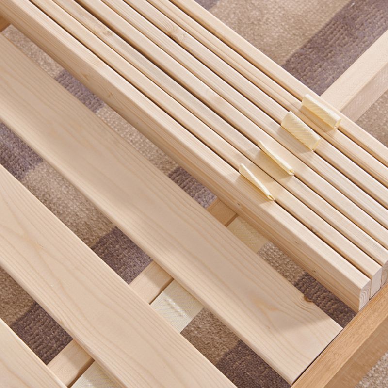 Contemporary Solid Color Wooden Bed Frame 6.29" H Platform Bed Clearhalo 'Bedroom Furniture' 'Beds' 'furn' 'furn_beds' 'Furniture' 1200x1200_dd4ea764-8f91-4f67-80eb-067514c8701f