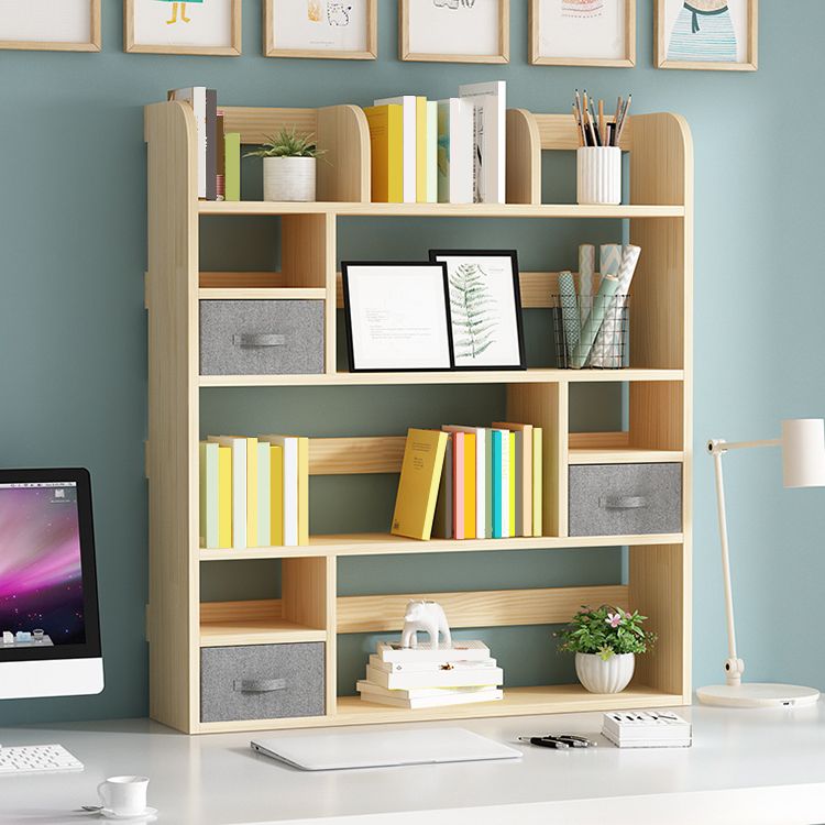 Wooden Shelf Bookcase Open Shelf Shelf Bookshelf for Home Office