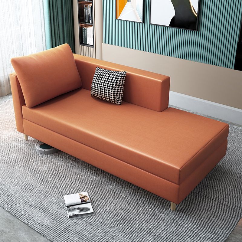 Nordic Recessed Arms Chaise Lounge with Cushioned for Bedroom and Living Room Clearhalo 'Chairs & Seating' 'Chaise Lounge' 'chaise_lounge' 'furn' 'furn_chaise_lounge' 'Furniture' 'Living Room Furniture' 1200x1200_dd5408dc-4f57-4d07-bf64-6bf7267f67b2
