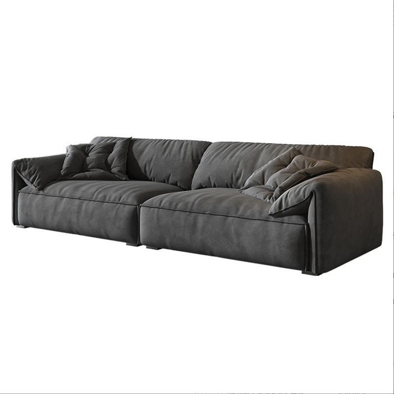 Sofá estándar de la almohada de la sala de estar contemporánea