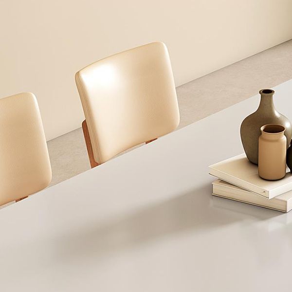 Moderner Rechtecktisch -Set mit Rechteck 1