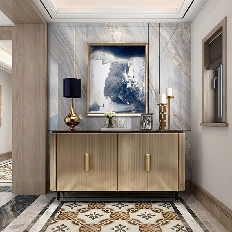 Sala da pranzo a buffet in stile glam 35,4 "H 4 porte buffet server