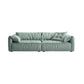 Contemporary Faux Leather Couch Down Filled Settee with Pillow Top Arm Clearhalo 'furn' 'furn_sofas' 'Furniture' 'furniture_sofas' 'Living Room Furniture' 'Sofa' 'sofas' 1200x1200_dd598593-010a-4146-bc9d-560ccfed4d2f