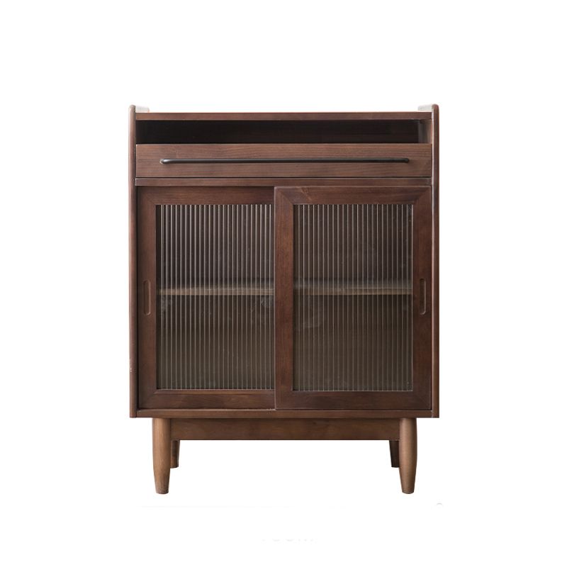 Casa di casa in legno Casa di legno moderno minimalista rettangolare del tavolo della porta con porta