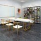 Traditional Luxury Rectangle Dining Table Pine Solid Wood Dinner Room Table with Sled Base Clearhalo ' dining_table' 'Dining Tables & Seating' 'Dining Tables' 'furn' 'furn_dining_table' 'Furniture' 'furniture_dining_table' 'Kitchen & Dining Furniture' 'kitchen&dining_furn' 'kitchen' 'kitchen_dining_table' 1200x1200_dd636840-63a5-4f51-9831-3bf33a0577b6