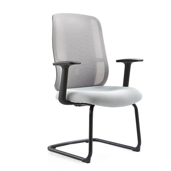 Mid-Back Office Chair Contemporary Lumbar Support Desk Chair Clearhalo 'furn' 'furn_office_chair' 'Furniture' 'Office Chairs' 'Office Furniture' 'office_chair' 1200x1200_dd64118c-3593-4e40-9dcd-37a0570dbc34