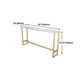 Glam Style Marble Bar Table Gold Frame 42 Inch Height Table for Restaurant Clearhalo 'Bar Furniture' 'Bar Tables' 'bar_tables' 'furn' 'furn_bar_tables' 'Furniture' 'furniture_bar_tables' 'Kitchen & Dining Furniture' 'kitchen&dining_furn' 'kitchen' 1200x1200_dd6bbba0-2d53-4b9b-88fe-dd08ea9b7805