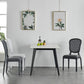 Contemporary Plastic Indoor-Outdoor Dining Chair Open Back Side Chair Clearhalo ' kitchen&dining_furn' 'Dining Chairs' 'Dining Tables & Seating' 'dining_chair' 'Furniture' 'furniture_dining_chair' 'Kitchen & Dining Furniture' 'kitchen' 1200x1200_dd6ddb76-cfbe-4c37-94d9-f88c58f6e5a2