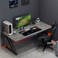 Rechthoekige woning schrijven bureau moderne stijl stenen gaming bureau