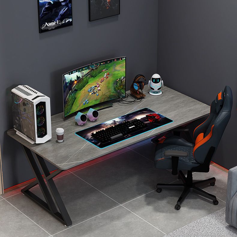 Rechthoekige woning schrijven bureau moderne stijl stenen gaming bureau