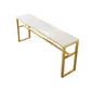 Rectangular Bar-height Table White Wood Top Pub Table with Metal Base Clearhalo 'Bar Furniture' 'Bar Tables' 'bar_tables' 'furn' 'furn_bar_tables' 'Furniture' 'Kitchen & Dining Furniture' 1200x1200_dd739bfd-a5b6-413f-82e3-1da840c58f8f
