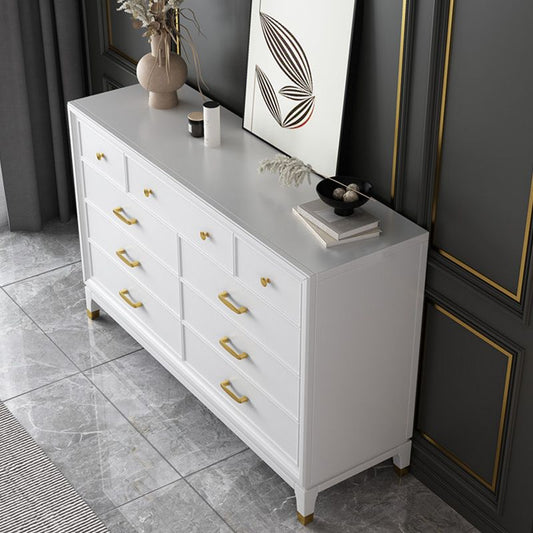 Ultra-Modern Double Dresser White Storage Chest Dresser for Bedroom Clearhalo 'Bedroom Furniture' 'Dressers & Chests' 'dressers_chests' 'furn' 'furn_dressers_chests' 'Furniture' 1200x1200_dd768fc7-5ad2-4abe-8003-61649776713b