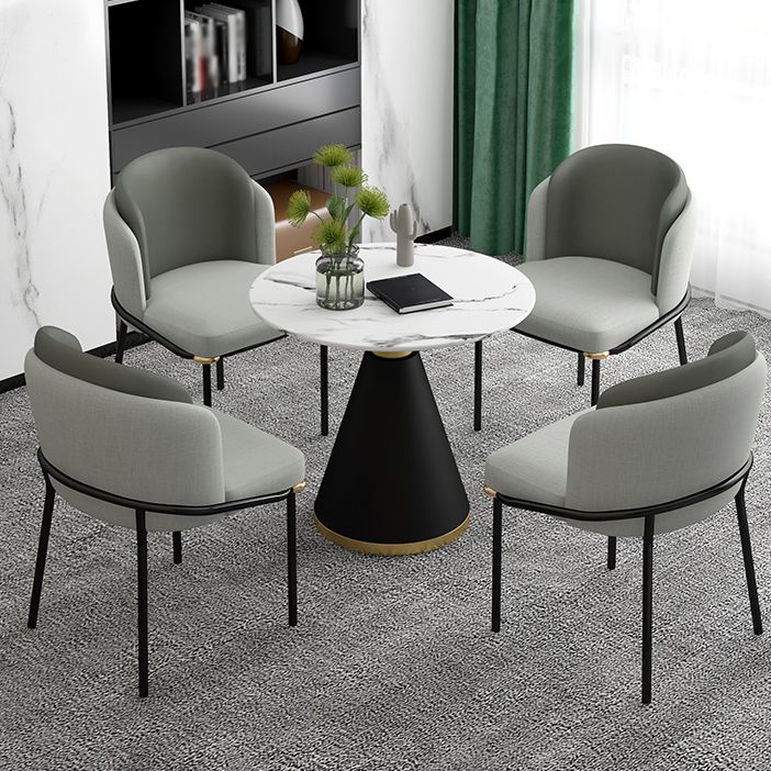 Metal Leg Dining Chair Modern Coffee Shop Parsons Dining Side Chair Clearhalo 'Dining Chairs' 'Dining Tables & Seating' 'dining_chair' 'furn' 'furn_dining_chair' 'Furniture' 'Kitchen & Dining Furniture' 1200x1200_dd777858-a43f-4f63-bc46-219ec60c30c6