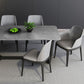 Modern 1/2/5/6/7 Pieces Dining Set Sintered Stone Dining Table with Leather Chairs Clearhalo 'Dining Room Sets' 'Dining Tables & Seating' 'dining_room_set' 'furn' 'furn_dining_room_set' 'Furniture' 'furniture_dining_room_set' 'Kitchen & Dining Furniture' 'kitchen&dining_furn' 'kitchen' 1200x1200_dd785ae9-67c4-41df-b44a-aa2e41628b14