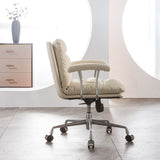 Sedia da scrivania a armi fisse contemporanea sedia conferenza per ufficio