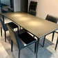 Sintered Stone Home Dining Table Modern Rectangle Dining Room Table