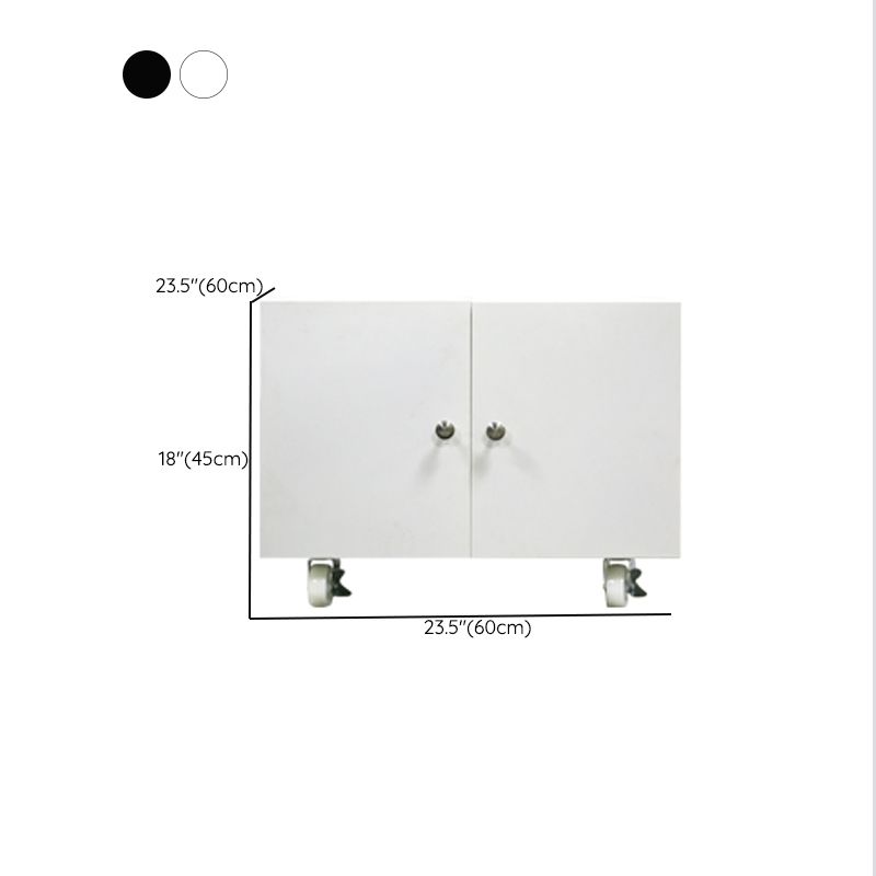 Modern Gabinet Steel Storage Impresora de presente Archivo con ruedas