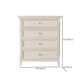 Wooden Storage Chest Dresser Classic Glam Dresser for Bedroom