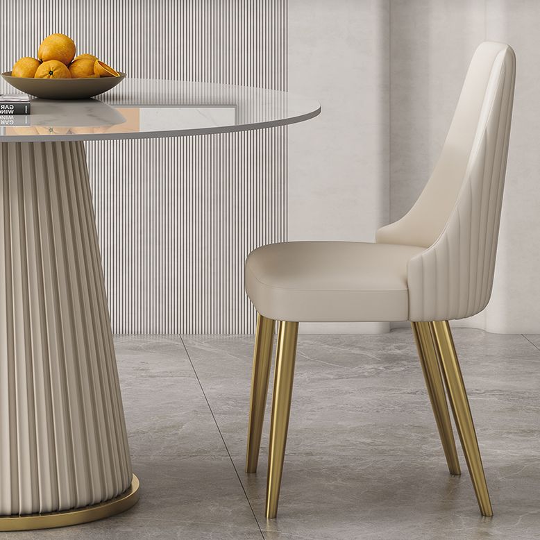 Traditional Luxury Dining Table Round White Sintered Stone Table with Pedestal Base Clearhalo ' dining_table' 'Dining Tables & Seating' 'Dining Tables' 'furn' 'furn_dining_table' 'Furniture' 'furniture_dining_table' 'Kitchen & Dining Furniture' 'kitchen&dining_furn' 'kitchen' 'kitchen_dining_table' 1200x1200_dd7f9e1e-2c0d-4f96-9d09-1a00778517cd