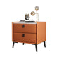 Contemporary Accent Table Nightstand Stone Nightstand with Drawers Clearhalo 'Bedroom Furniture' 'furn' 'furn_night_stand' 'Furniture' 'night_stand' 'Nightstands' 1200x1200_dd825f6b-db6d-4b9d-bf53-f1416a1a59e8