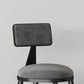 Industrial Armless Backrest Counter Stool Iron Milk Tea Shop Bar Stool with Cushion Clearhalo 'Bar Furniture' 'Bar Stools' 'bar_stools' 'furn' 'furn_bar_stools' 'Furniture' 'furniture_bar_stools' 'Kitchen & Dining Furniture' 1200x1200_dd835b24-d2ea-49cf-b9e1-17fd14b1aae0