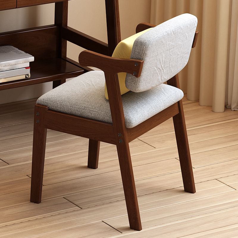 Glam Style Rubberwood Chairs Open Back Arm Dining Room Kitchen Chair Set Clearhalo ' kitchen&dining_furn' 'Dining Chairs' 'Dining Tables & Seating' 'dining_chair' 'furn' 'furn_dining_chair' 'Furniture' 'furniture_dining_chair' 'Kitchen & Dining Furniture' 'kitchen' 1200x1200_dd84181e-7903-41f0-96ed-b98548ed3fd6