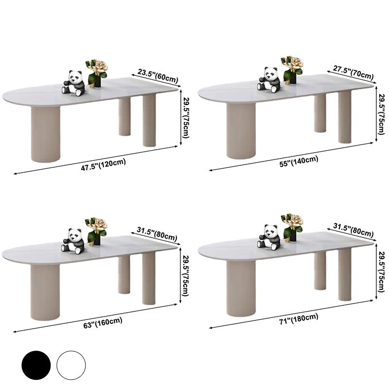 Metal Modern Free Form Table Marble Top Table for Dining Room and Kitchen Clearhalo ' dining_table' 'Dining Tables & Seating' 'Dining Tables' 'furn' 'furn_dining_table' 'Furniture' 'furniture_dining_table' 'Kitchen & Dining Furniture' 'kitchen&dining_furn' 'kitchen' 'kitchen_dining_table' 1200x1200_dd843882-ae25-4154-be52-729142746b64