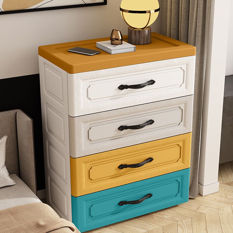 Eigentijdse garderobe kast met lade plastic garderobe kast