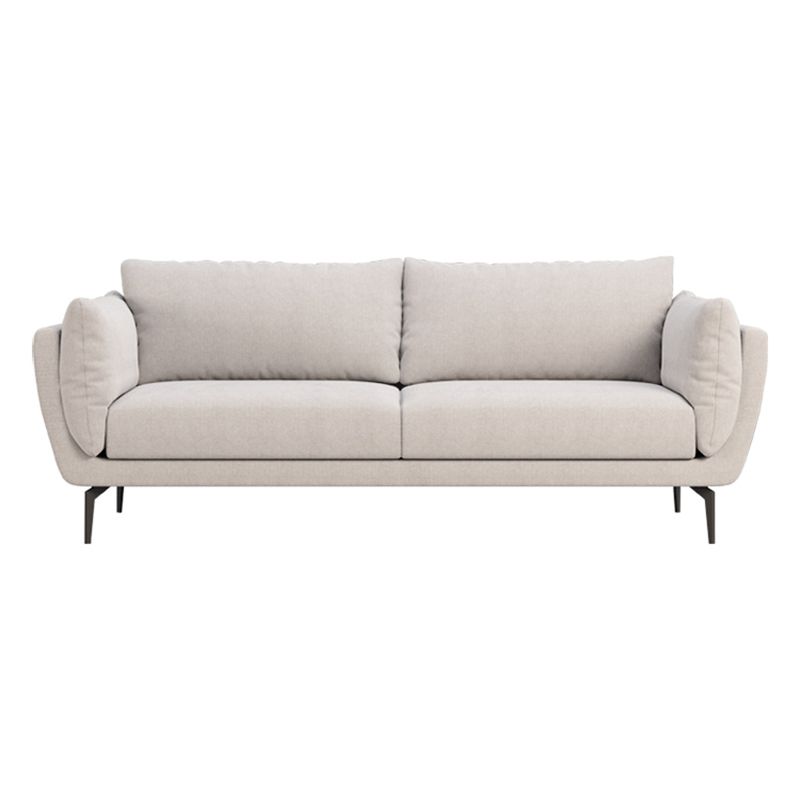 Mélange de coton Sofa moderne 33 "W canapé arrière pour le salon avec le bras de toit
