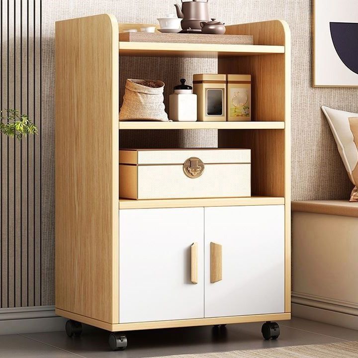 Manufactured Wood Dining Server Contemporary 1 Door Kitchen Server Clearhalo 'buffet_sideboard' 'Buffets & Sideboards' 'furn' 'furn_buffet_sideboard' 'Furniture' 'Kitchen & Dining Furniture' 1200x1200_dd8d12b9-f01d-482a-b60f-22191c615d38