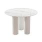 Contemporary Style Round 3 Legs Dining Table Stone Home Furniture for Indoor Clearhalo ' dining_table' 'Dining Tables & Seating' 'Dining Tables' 'furn' 'furn_dining_table' 'Furniture' 'furniture_dining_table' 'Kitchen & Dining Furniture' 'kitchen&dining_furn' 'kitchen' 'kitchen_dining_table' 1200x1200_dd8f7e83-755d-48b4-80fa-5f762b05769a