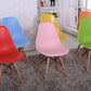 Glam Style Plastic Side Chair Matte Finish Solid Back Dining Chair for Home Use Clearhalo ' kitchen&dining_furn' 'Dining Chairs' 'Dining Tables & Seating' 'dining_chair' 'Furniture' 'furniture_dining_chair' 'Kitchen & Dining Furniture' 'kitchen' 1200x1200_dd90661c-8a76-4a92-8b74-9673637d8c76