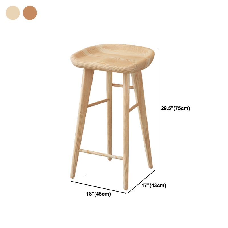 Juego de comedor de pub de madera maciza de 1/2/3/5 piezas, mesa interior moderna y taburete