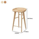 Solid Wood 1/2/3/5 Pieces Pub Dining Set Modern Indoor Table and Stool Set