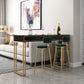 Glam Gold Metal Bar Height Pub Table Rectangle Sled Pub Height Dining Table Clearhalo 'Bar Furniture' 'Bar Tables' 'bar_tables' 'furn' 'furn_bar_tables' 'Furniture' 'furniture_bar_tables' 'Kitchen & Dining Furniture' 'kitchen&dining_furn' 'kitchen' 1200x1200_dd964ed6-a8a8-494c-b6f2-5ead3741a581