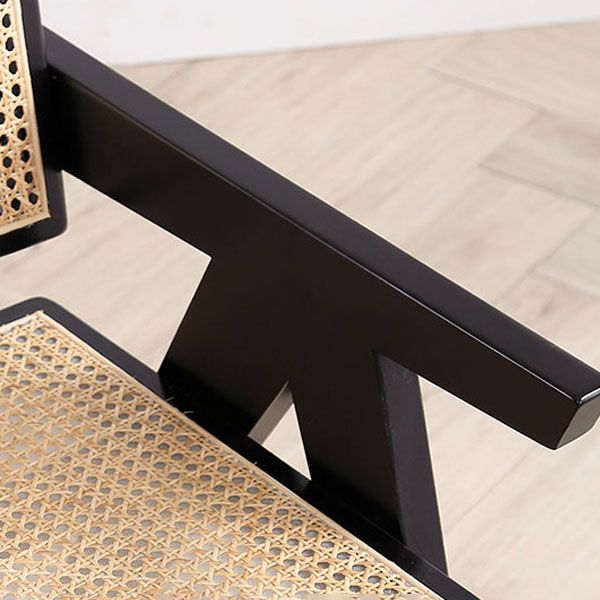 Contemporary Style Dining Chair Kitchen Wood Arm Single Chair for Home Clearhalo ' kitchen&dining_furn' 'Dining Chairs' 'Dining Tables & Seating' 'dining_chair' 'furn' 'furn_dining_chair' 'Furniture' 'furniture_dining_chair' 'Kitchen & Dining Furniture' 'kitchen' 1200x1200_dd97a8e2-2825-4b8d-b0c0-657b73b850aa