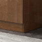 Contemporary Style Buffet Sideboard Wood Buffet Stand with Cabinets