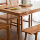 Simplicity Rectangle 4-foot Home Furniture Solid Wood Dining Table with Drawer Clearhalo ' dining_table' 'Dining Tables & Seating' 'Dining Tables' 'furn' 'furn_dining_table' 'Furniture' 'furniture_dining_table' 'Kitchen & Dining Furniture' 'kitchen&dining_furn' 'kitchen' 'kitchen_dining_table' 1200x1200_dd9de0cb-5f09-4a68-a4a6-c06e8c19e316