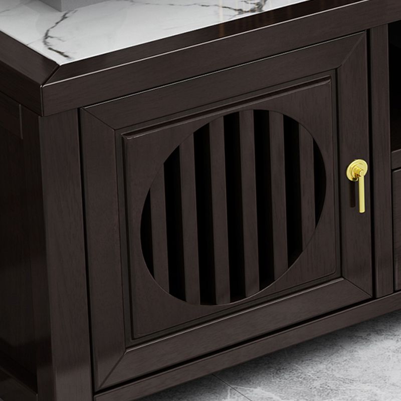 New Chinese Solid Wood TV Cabinet Modern and Simple Storage in Living Room TV Console Clearhalo 'furn' 'furn_tv_stands_entertainment_centers' 'Furniture' 'Living Room Furniture' 'TV Stands & Entertainment Centers' 'TV Stands & Media Storage Furniture' 'tv_stands_entertainment_centers' 1200x1200_dda10d63-5015-47d3-8045-cffa6c7b853b