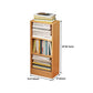 Contemporary Manufactured Wood Bookshelf Home Standard Bookcase