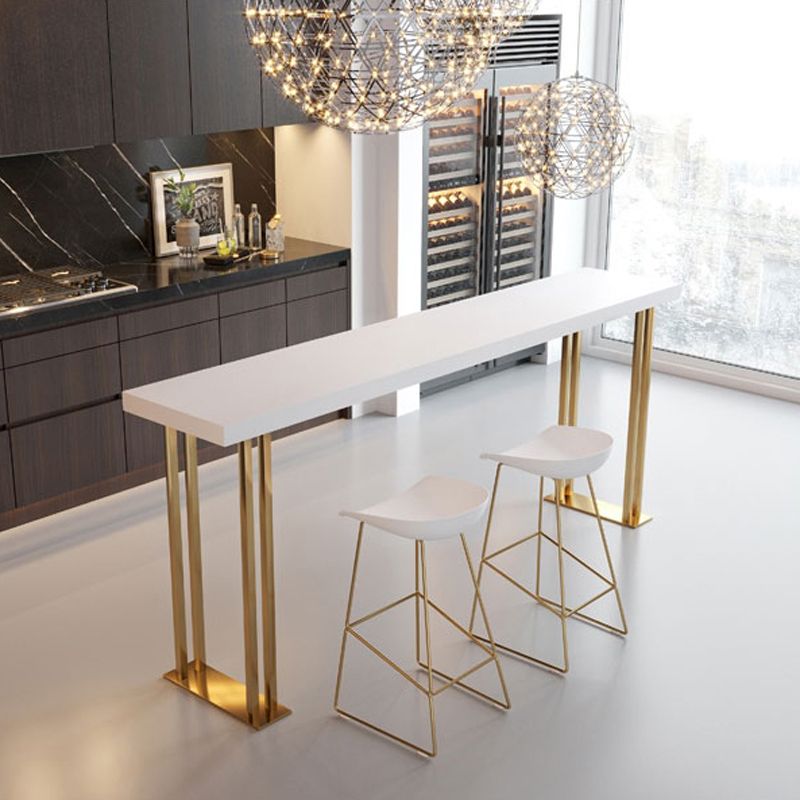 Walnut Solid Wood Bar Table Set 1/2/3/5 Pcs Glam Bar Table and Stools Clearhalo 'Bar Furniture' 'furn' 'furn_home_bar_bar_sets' 'Furniture' 'Home Bars & Bar Sets' 'home_bar_bar_sets' 'Kitchen & Dining Furniture' 1200x1200_dda64302-7727-462b-b602-cbda476bb623