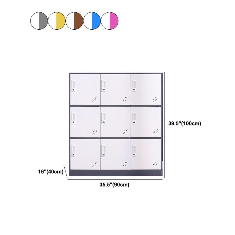 Nicht hängende AROIRE-zeitgenössische Metallspeicherschrank für Zuhause