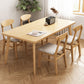 Rectangle Solid Wood Dining Table Modern Rubber Wood Table in Nature with 4 Legs Clearhalo ' dining_table' 'Dining Tables & Seating' 'Dining Tables' 'furn' 'furn_dining_table' 'Furniture' 'furniture_dining_table' 'Kitchen & Dining Furniture' 'kitchen&dining_furn' 'kitchen' 'kitchen_dining_table' 1200x1200_ddafd5b9-a73b-4908-b633-650a0c9cc2c1