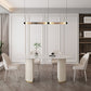 Stone Top Dining Table Traditional Luxury Table with Sled Base in White Clearhalo ' dining_table' 'Dining Tables & Seating' 'Dining Tables' 'furn' 'furn_dining_table' 'Furniture' 'furniture_dining_table' 'Kitchen & Dining Furniture' 'kitchen&dining_furn' 'kitchen' 'kitchen_dining_table' 1200x1200_ddb1972c-c07a-4e1e-a291-ae4393ea7bde