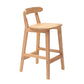 Solid Wood Modern Bar Stool Square Low Back Indoor Stool with Wood Legs Clearhalo 'Bar Furniture' 'Bar Stools' 'bar_stools' 'furn' 'furn_bar_stools' 'furniture_bar_stools' 'Kitchen & Dining Furniture' 'kitchen&dining_furn' 'kitchen' 'kitchen_furn' Furniture' 1200x1200_ddb1b19e-bc67-4759-a118-a91805c296a6