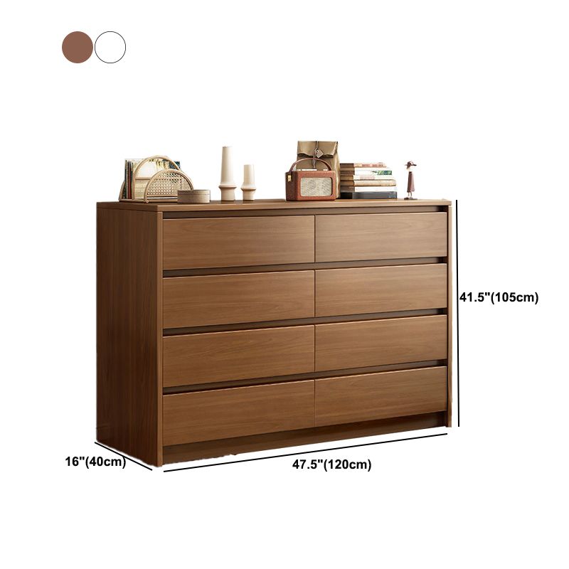 Wooden Accent Chest with Drawers Rectangle Contemporary Chest Clearhalo 'Cabinets & Chests' 'cabinets_chests' 'furn' 'furn_cabinets_chests' 'Furniture' 'Living Room Furniture' 1200x1200_ddb571e2-7712-4b08-bb90-8f308aa7a843