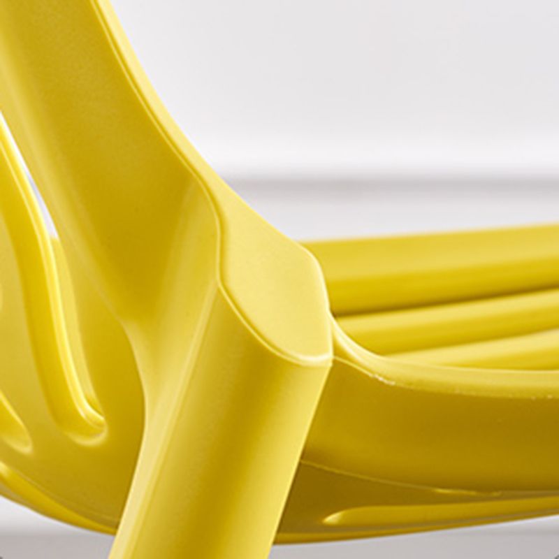 Restaurant Contemporary Plastic Side Chair Matte Finish Slat Back Dining Chair Clearhalo ' kitchen&dining_furn' 'Dining Chairs' 'Dining Tables & Seating' 'dining_chair' 'furn' 'furn_dining_chair' 'Furniture' 'furniture_dining_chair' 'Kitchen & Dining Furniture' 'kitchen' 1200x1200_ddb6b2c3-c10a-42d2-a5f7-ddd776bad1c5