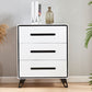 16" W Modern Storage Chest Dresser White Vertical Storage Chest with 3/4/5 Drawers Clearhalo 'Bedroom Furniture' 'Dressers & Chests' 'dressers_chests' 'furn' 'furn_dressers_chests' 'Furniture' 1200x1200_ddb8a3b5-4e17-4a9f-87fa-a6e6f08b58e3