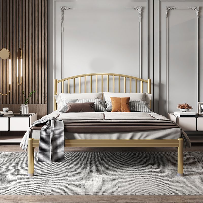 Letto in acciaio inossidabile, 40,15 pollici con testiera e pedana